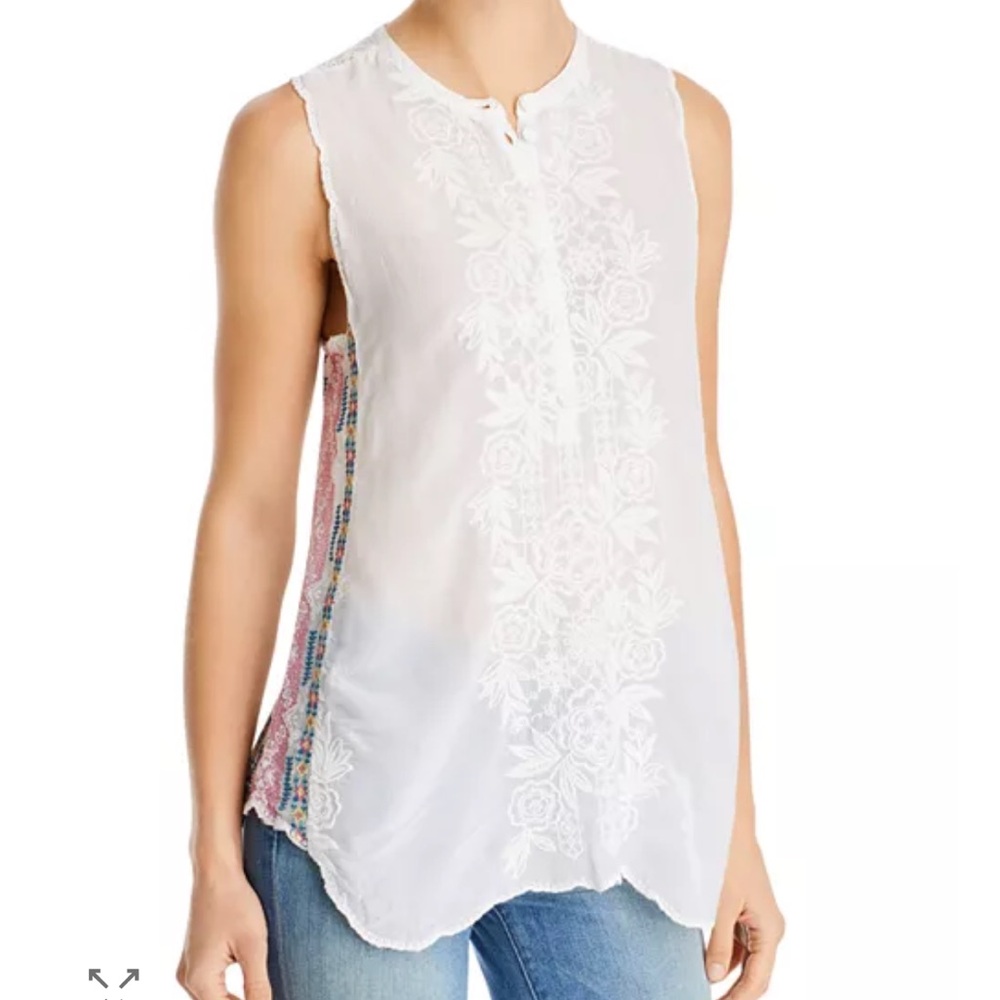 Johnny Was Rosslyn Clio Tank Top / XS